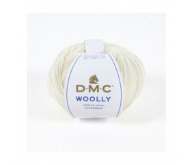 Pelote 100% laine Woolly - DMC 03 écru sperenza