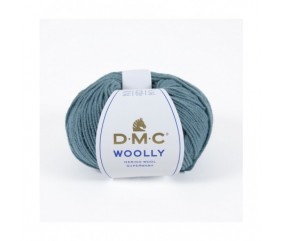 Pelote 100% laine Woolly - DMC bleu céladon 072 sperenza