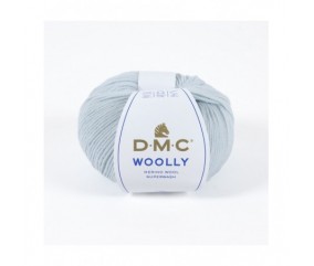 Pelote 100% laine Woolly - DMC bleu ciel 71 sperenza