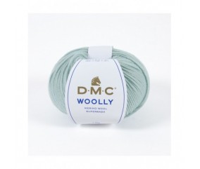 Pelote 100% laine Woolly - DMC vert menthe 73 sperenza