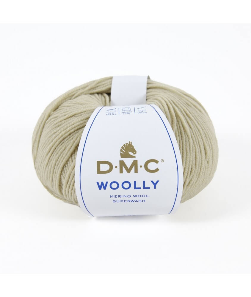 Pelote 100% laine Woolly - DMC écru ficelle 111 sperenza