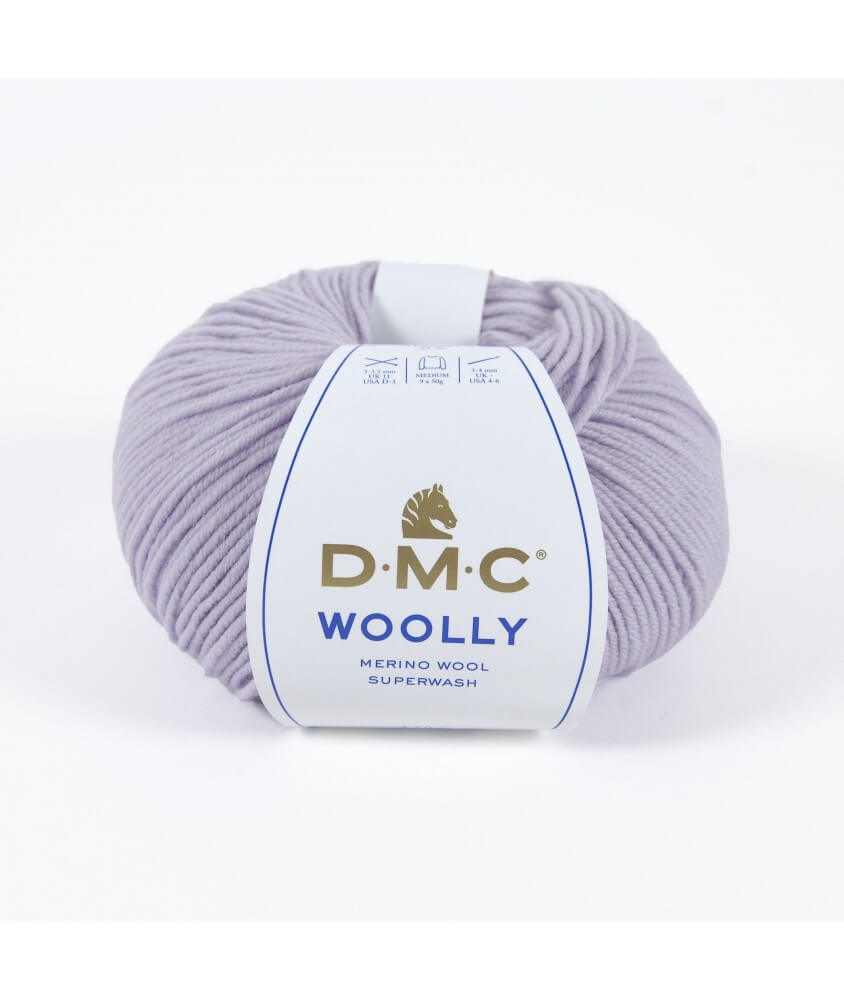 Pelote 100% laine Woolly - DMC violet parme 61 sperenza