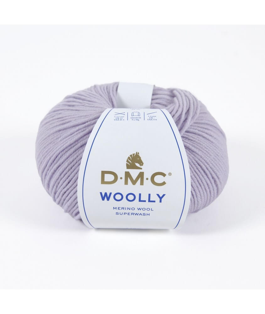 Pelote 100% laine Woolly - DMC violet parme 61 sperenza Pelote 100% laine Woolly - DMC violet parme 61 sperenza