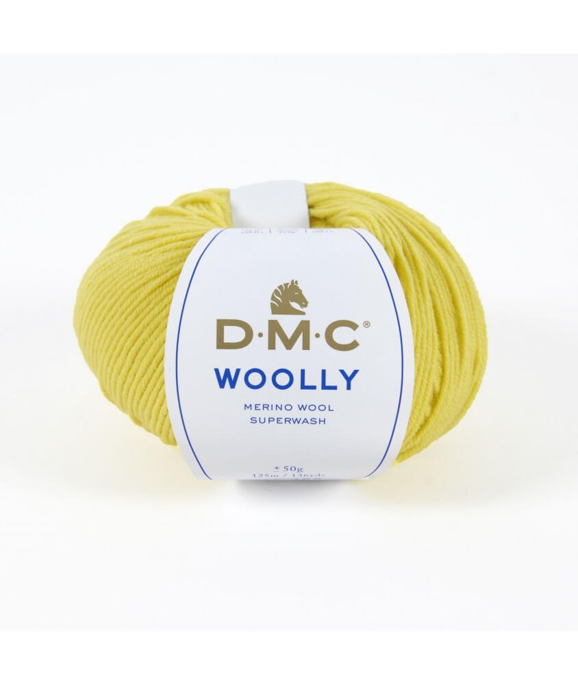 Pelote 100% laine Woolly - DMC jaune 93 poussin sperenza Pelote 100% laine Woolly - DMC jaune 93 poussin sperenza