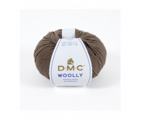Pelote 100% laine Woolly - DMC marron moka 113 sperenza