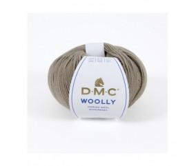 Pelote 100% laine Woolly - DMC marron ecureuil 112 sperenza