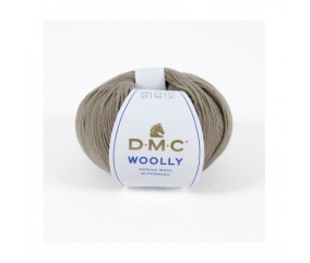 Pelote 100% laine Woolly - DMC marron ecureuil 112 sperenza