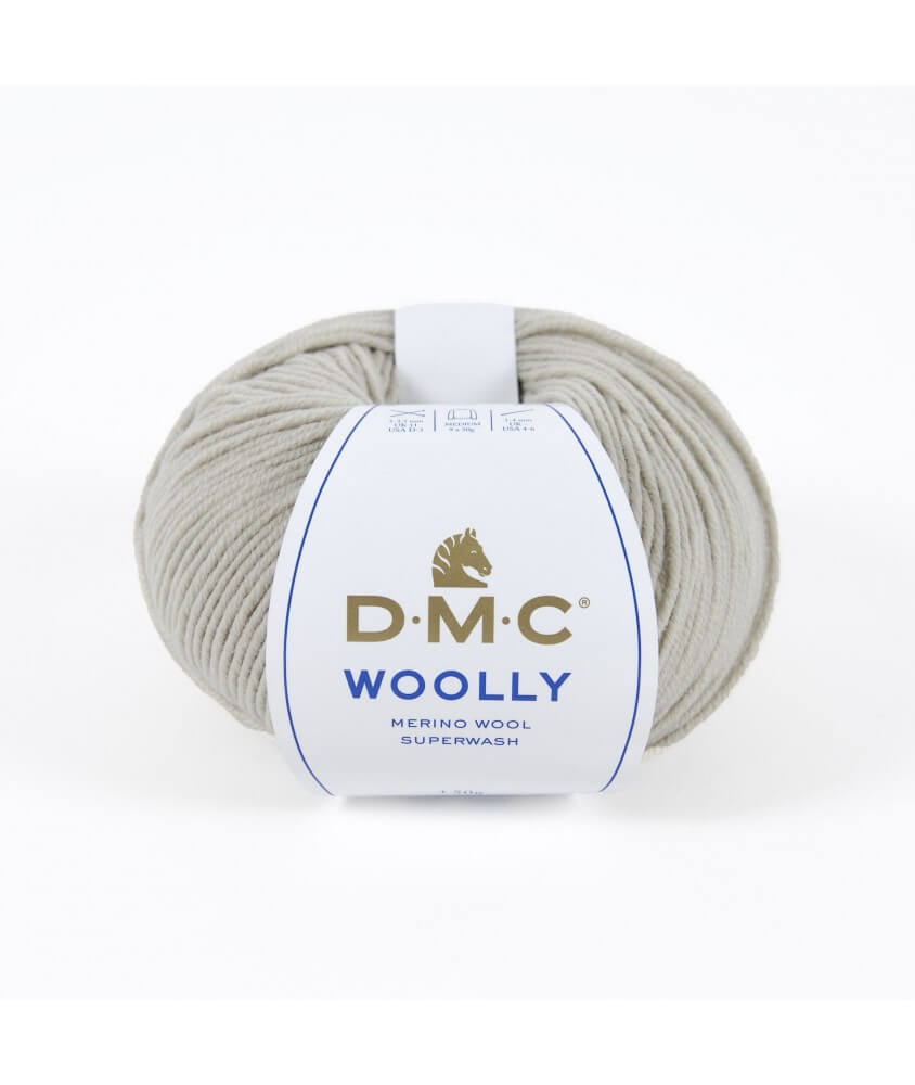 Pelote 100% laine Woolly - DMC écru beige 117 sperenza