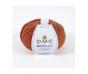 Pelote 100% laine Woolly - DMC orange brulée 131 sperenza