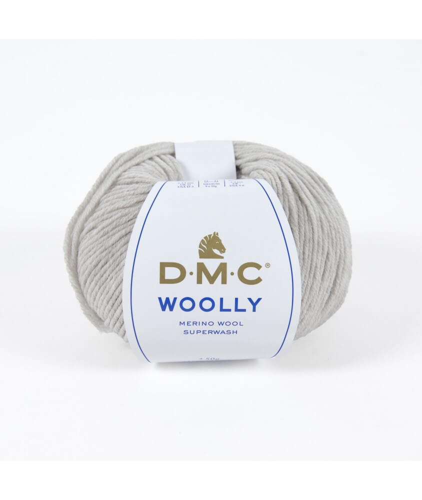 Pelote 100% laine Woolly - DMC écru 11 sperenza