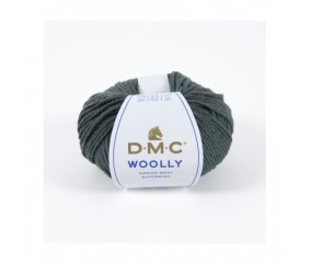 Pelote 100% laine Woolly - DMC vert 08 sperenza