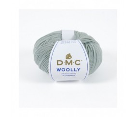 Pelote 100% laine Woolly - DMC gris bleu 137 sperenza