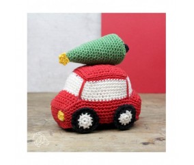Kit crochet Voiture de Noël - Amigurumi Hardicraft