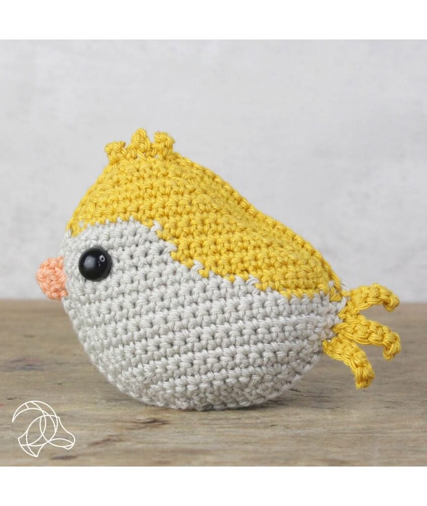 Kit Crochet Oiseau Jaune - Amigurumi Hardicraft
