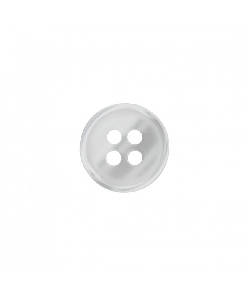 Boutons chemises 4 trous 12mm X 4 - Prym BLANC SPERENZA