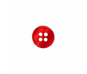 Boutons chemises 4 trous 12mm X 4 - Prym ROUGE SPERENZA
