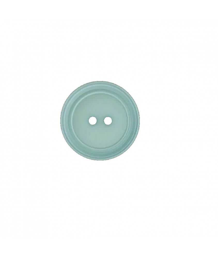 Boutons costume Polyester 4 trous 15mm X 4 - Prym VERT TURQUOISE SPERENZA