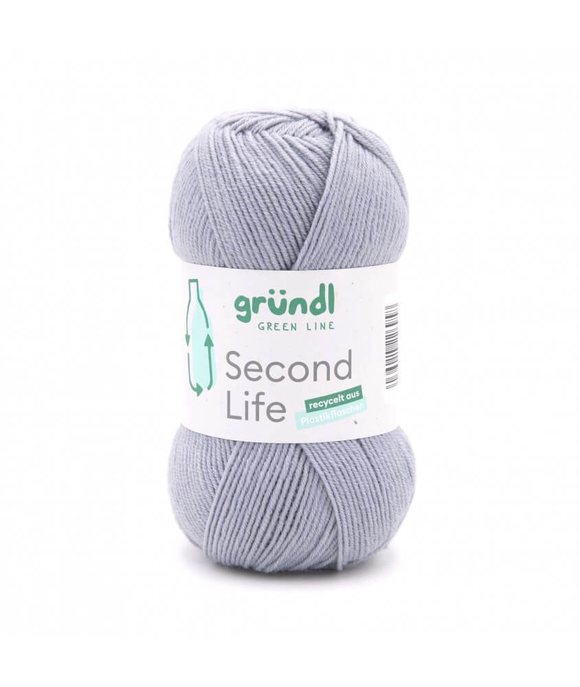 Fil à tricoter durable SECOND LIFE - Grundl - Certifié Oeko-Tex bleu 14 sperenza