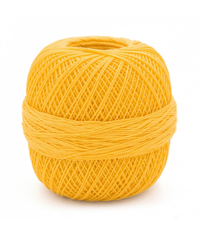 Coton à crocheter HAKELGARN 10 - Grundl - certifié Oeko-Tex jaune 04 sperenza