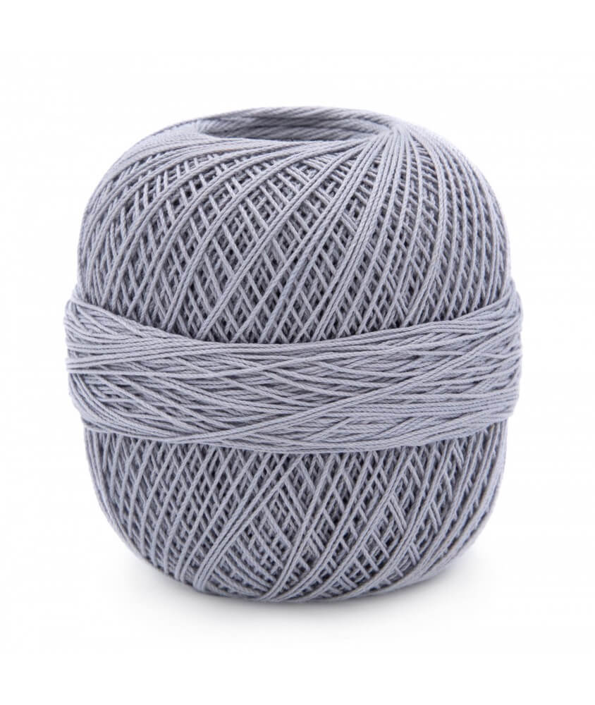 Coton à crocheter HAKELGARN 10 - Grundl - certifié Oeko-Tex gris 10 sperenza