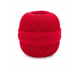 Coton à crocheter HAKELGARN 10 - Grundl - certifié Oeko-Tex rouge 17 sperenza