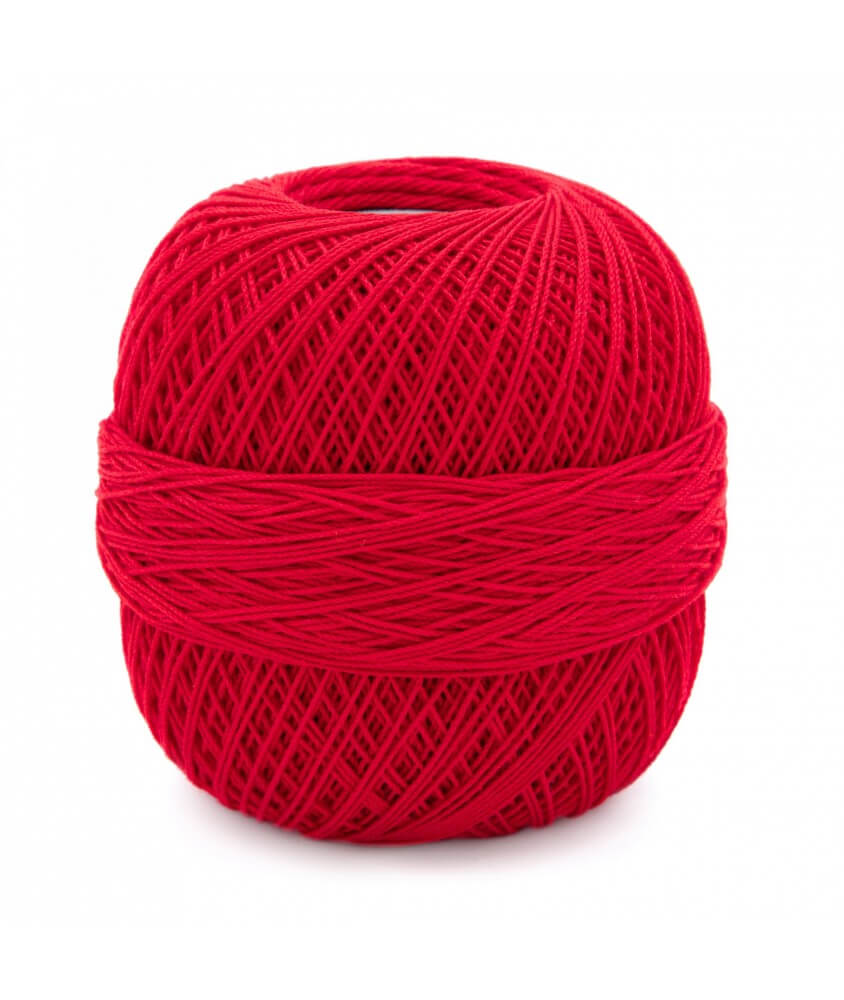 Coton à crocheter HAKELGARN 10 - Grundl - certifié Oeko-Tex rouge 17 sperenza