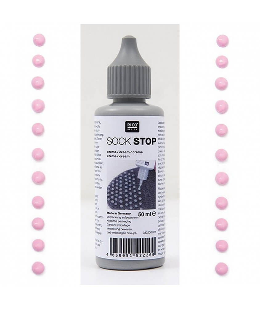 Sock Stop Orchidée Antidérapant pour chaussettes 50 ml - RICO Design 