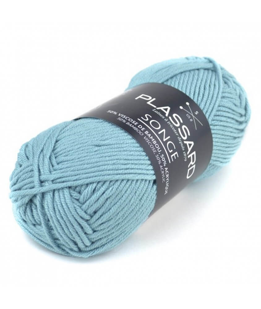 Pelote de coton à tricoter Songe - Plassard