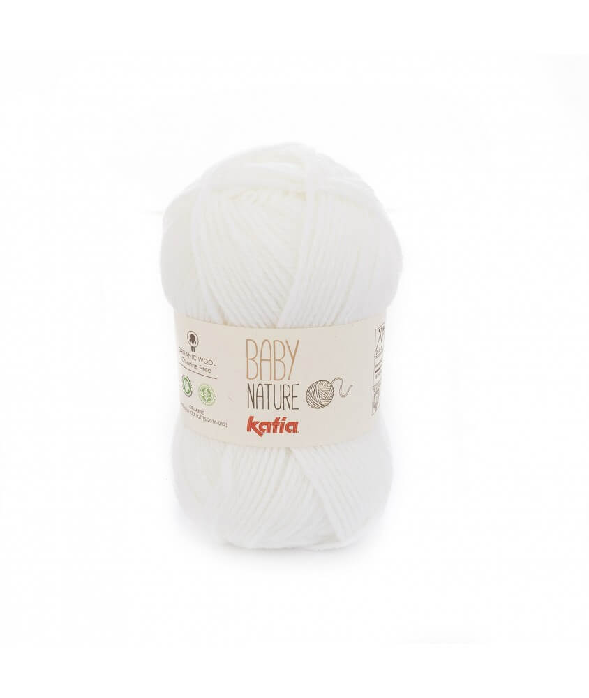 Pelote de laine à tricoter Baby Nature - Katia Pelote de laine à tricoter Baby Nature - Katia