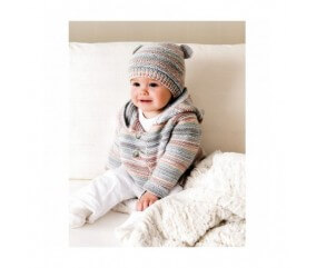 Fiche tricot Baby Dream Lux Dk N° 693 - Rico Design