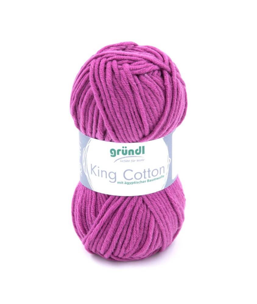Pelote de Coton à tricoter KING COTTON - Grundl Pelote de Coton à tricoter KING COTTON - Grundl