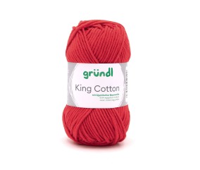 Pelote de Coton à tricoter KING COTTON - Grundl