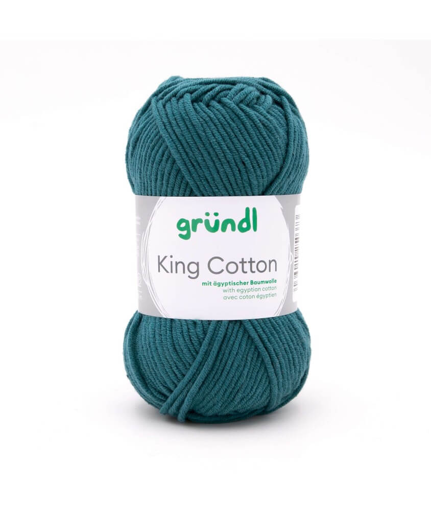Pelote de Coton à tricoter KING COTTON - Grundl Pelote de Coton à tricoter KING COTTON - Grundl