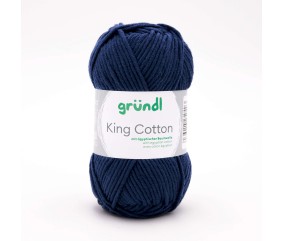 Pelote de Coton à tricoter KING COTTON - Grundl