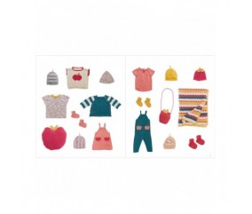 Le petit livre à tricoter Rico Baby Fruits coquins - Rico Baby Cotton Soft -Rico Design - N°27