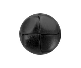 Boutons simili cuir marron 18mm X 4 - Union Knopf