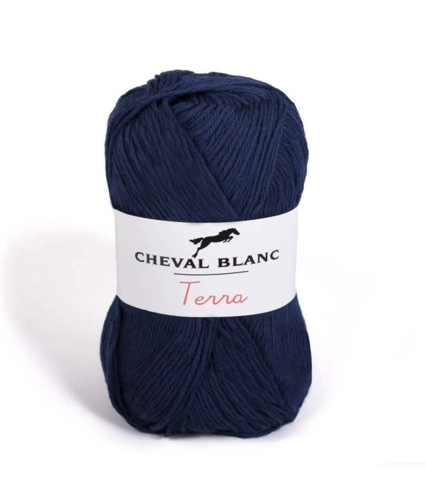 Pelote de Coton à tricoter TERRA - Cheval blanc