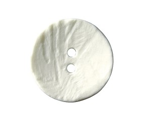 Bouton rond imitation bois noir 2 trous 40mm X 1 - Union Knopf