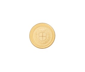 Boutons blazer à queue argent 15mm X 4 - Union Knopf