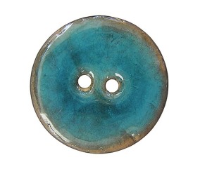 Boutons Coco laqué Nature 23 mm X 2 - Union Knopf