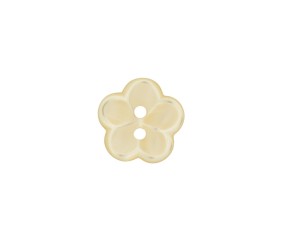 Boutons Fleurs Blanches 12 mm X 4 - Union Knopf