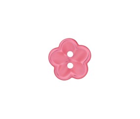 Boutons Fleurs Blanches 12 mm X 4 - Union Knopf