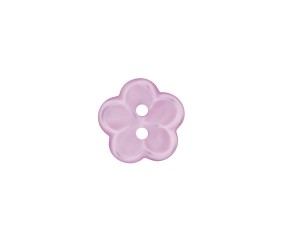 Boutons Fleurs Blanches 12 mm X 4 - Union Knopf