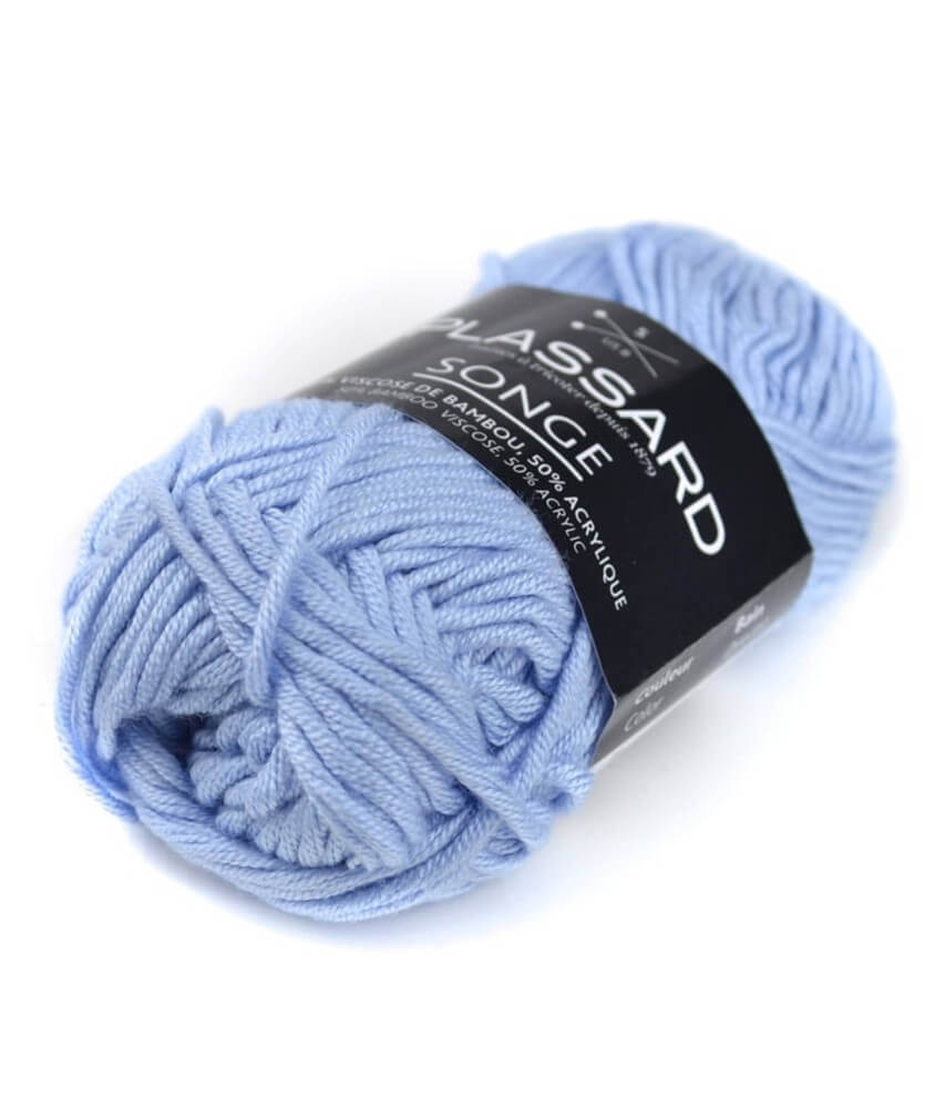 Pelote de coton à tricoter SONGE - Plassard