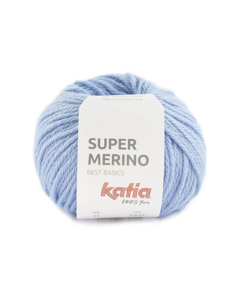 Pelote de laine SUPER MERINO - Katia Pelote de laine SUPER MERINO - Katia
