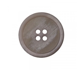 Boutons Recyclés papier 18 mm X 3 naturel - Union Knopf