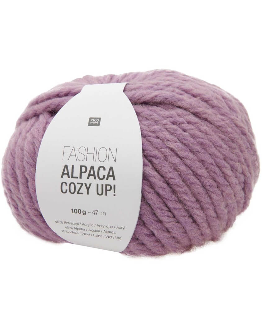 Pelote 100gr laine et Alpaga FASHION ALPACA COZY UP - Rico Design Pelote 100gr laine et Alpaga FASHION ALPACA COZY UP - Rico Design