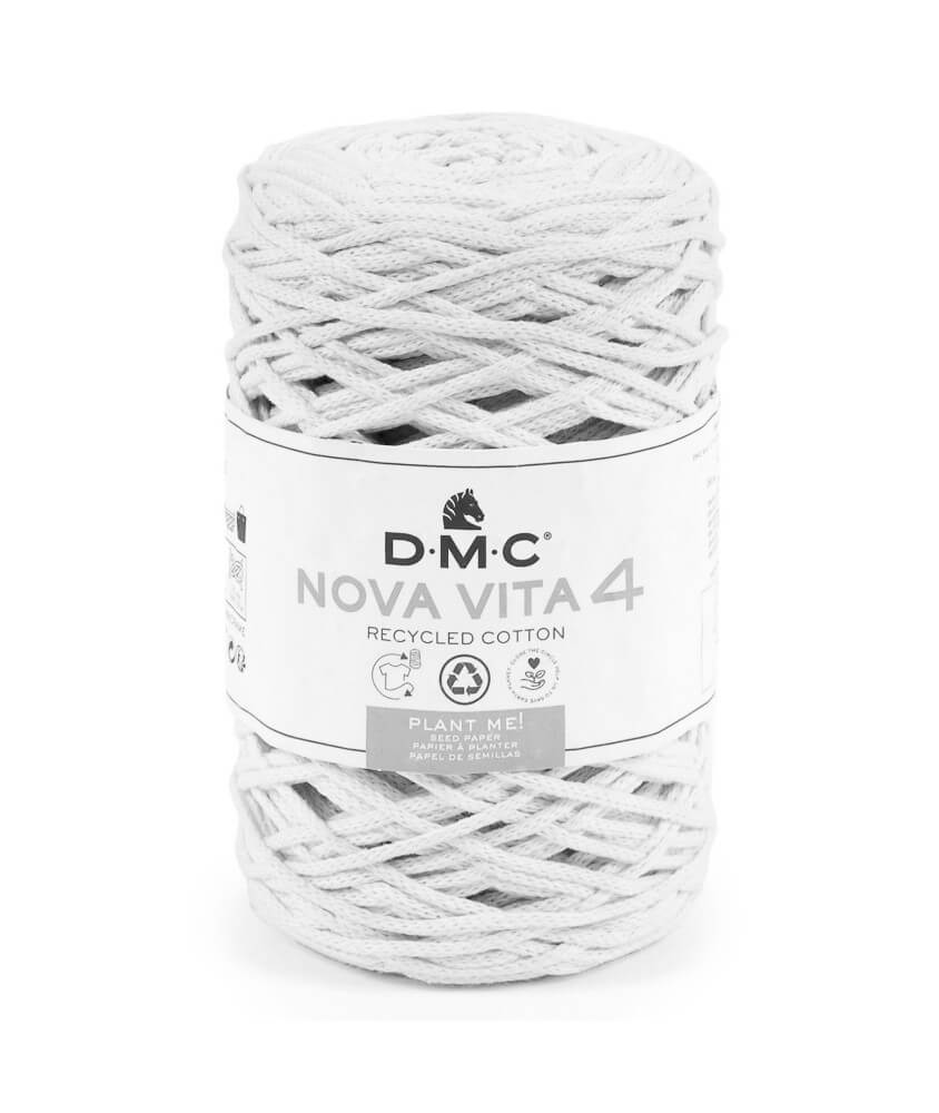 Coton recyclé macramé NOVA VITA 4 (250gr) ! - Dmc - certifié Oeko-Tex Coton recyclé macramé NOVA VITA 4 (250gr) ! - Dmc - certifié Oeko-Tex