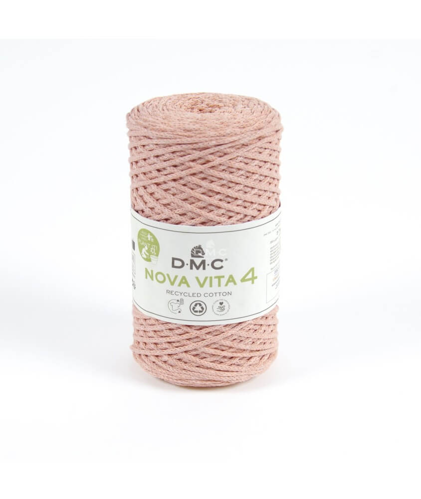 Coton recyclé macramé NOVA VITA 4 (250gr) ! - Dmc - certifié Oeko-Tex Coton recyclé macramé NOVA VITA 4 (250gr) ! - Dmc - certifié Oeko-Tex