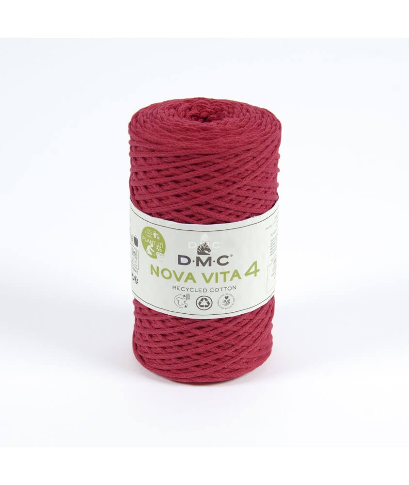 Coton recyclé macramé NOVA VITA 4 (250gr) ! - Dmc - certifié Oeko-Tex Coton recyclé macramé NOVA VITA 4 (250gr) ! - Dmc - certifié Oeko-Tex